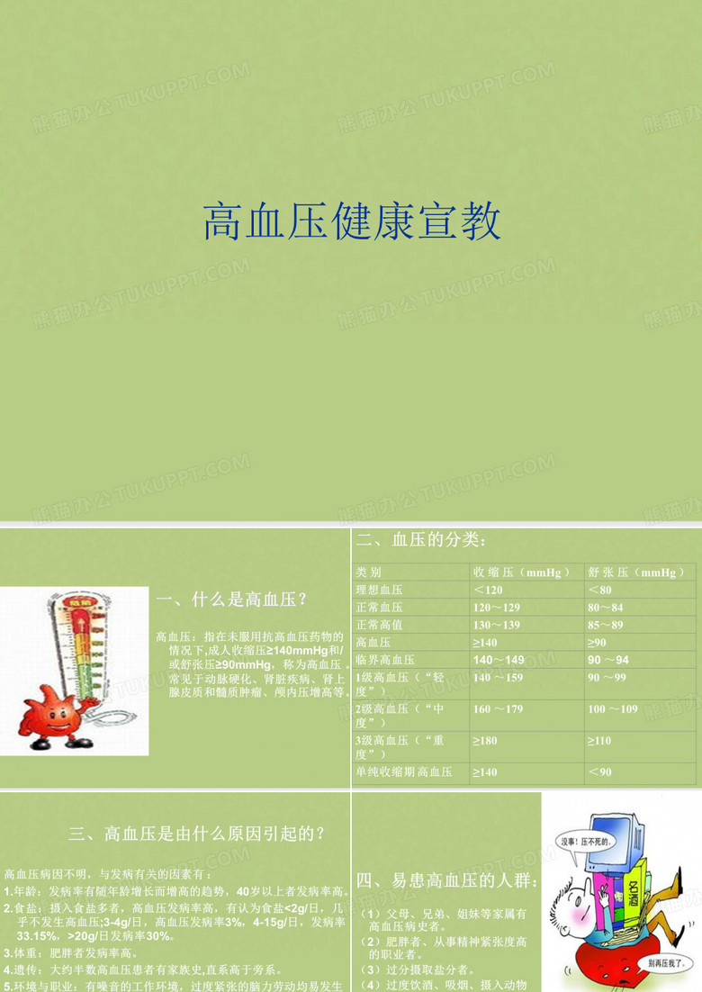 高血压健康宣教