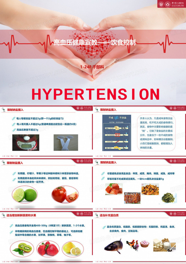 高血压健康宣教—饮食