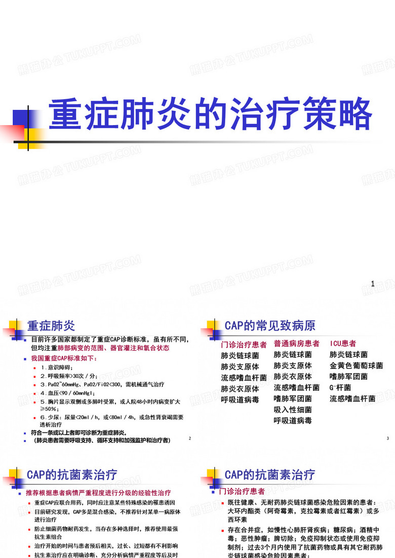 重症肺炎