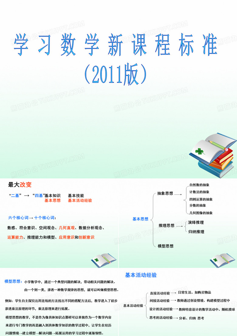 解读小学数学新课标(课堂PPT)