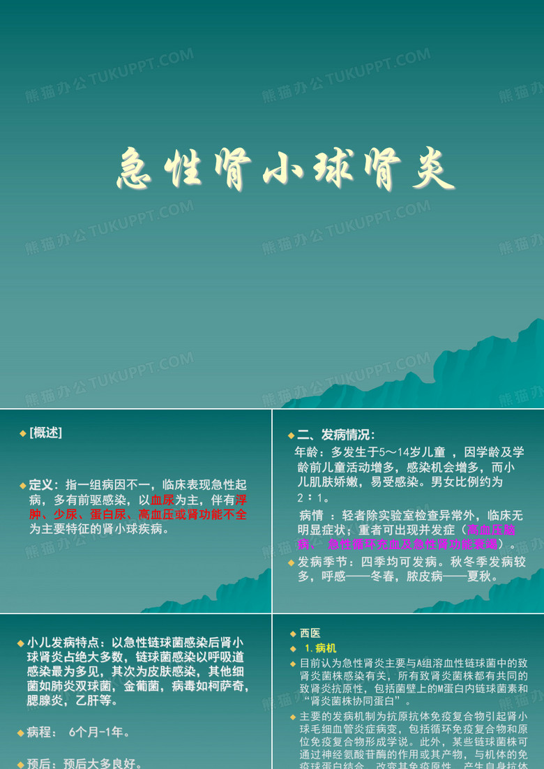 急性肾小球肾炎