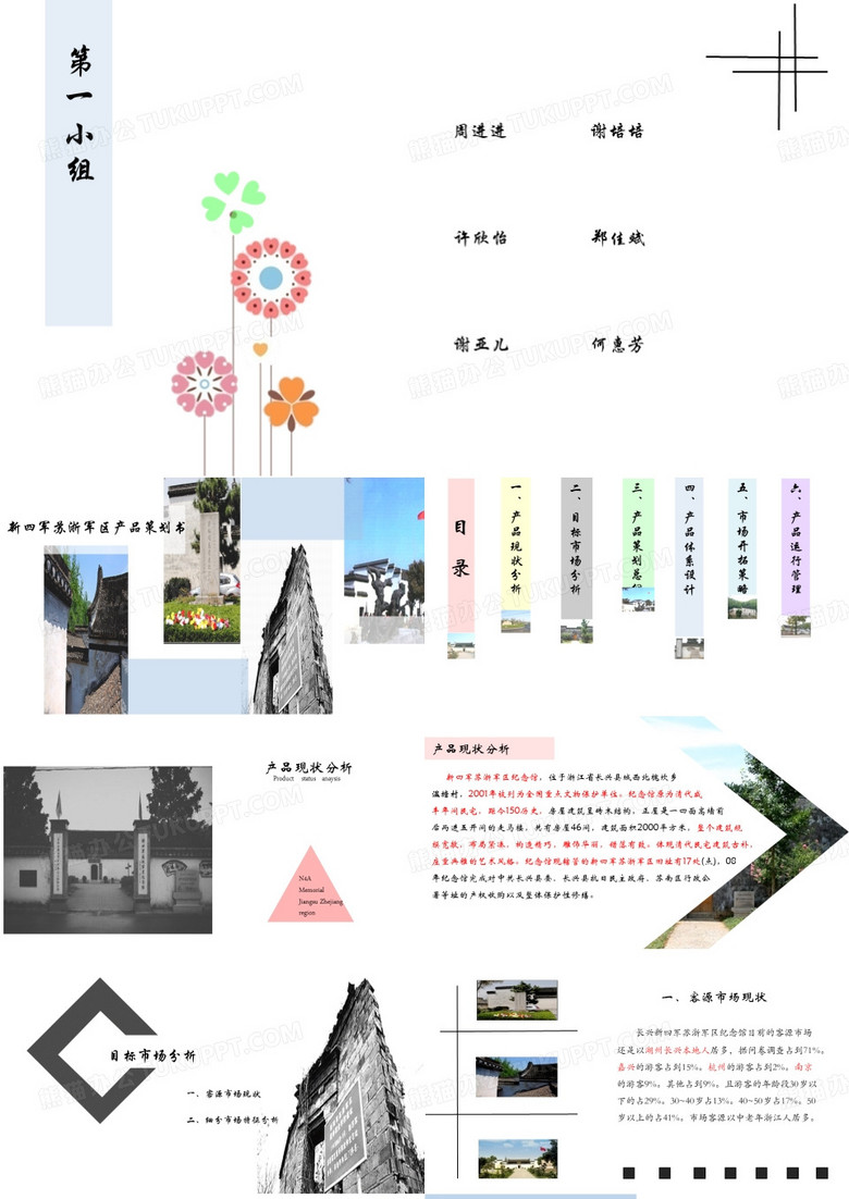 实训作业第一组新四军PPt