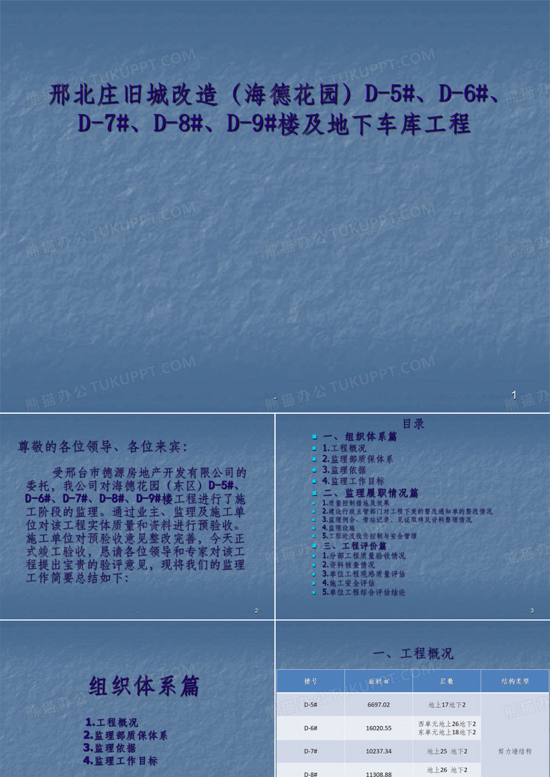 监理竣工验收汇报材料