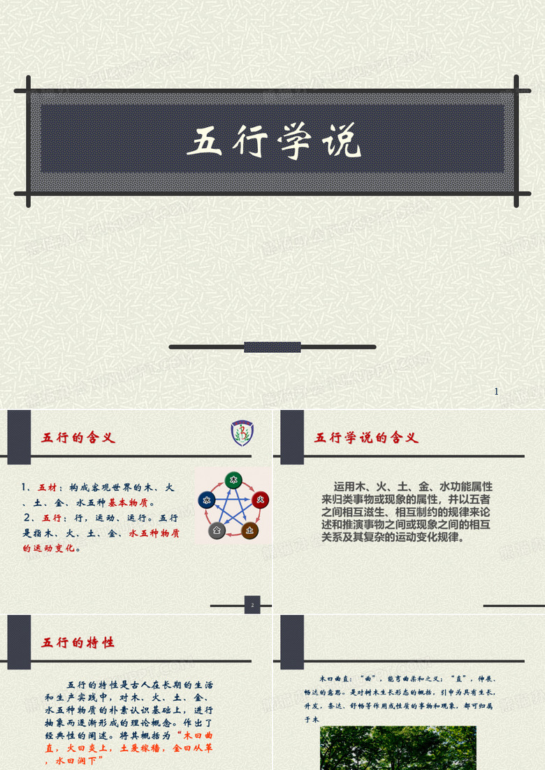 五行学说