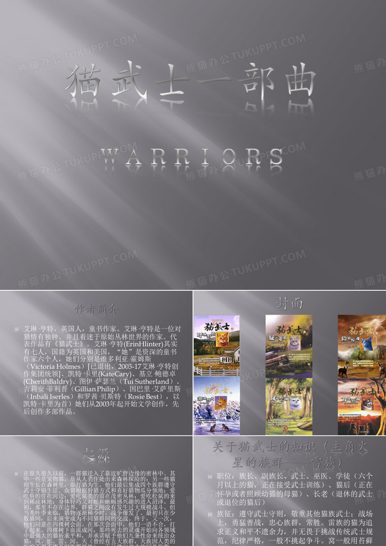 猫武士一部曲(课外书推荐)