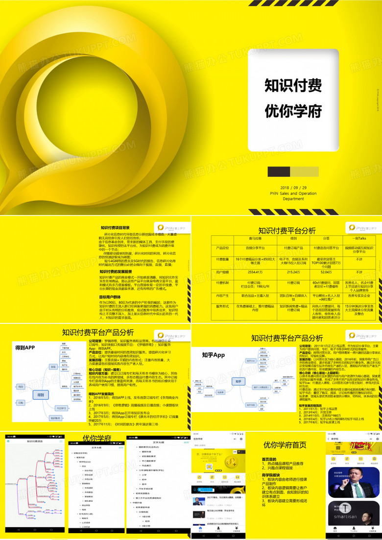 知识付费项目分析