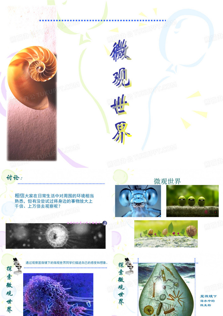 《微观世界》课件