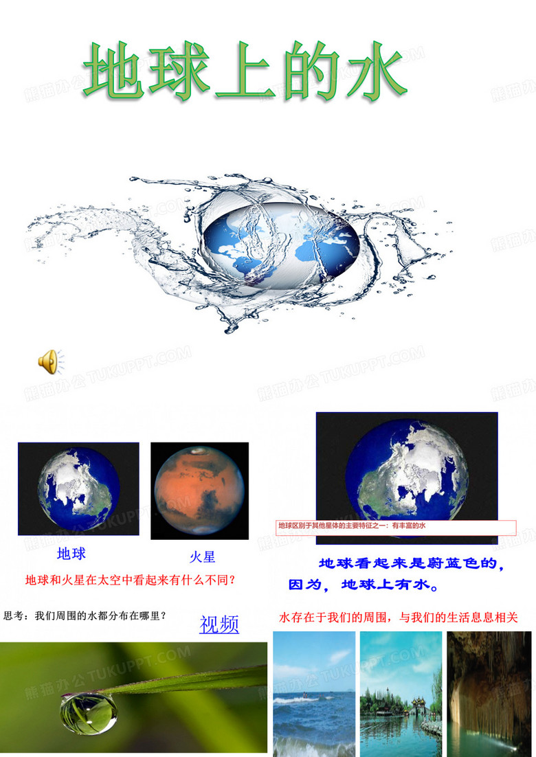 地球上的水