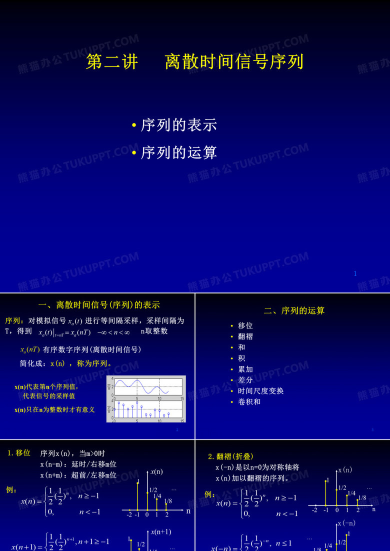 序列的表示 序列的运算