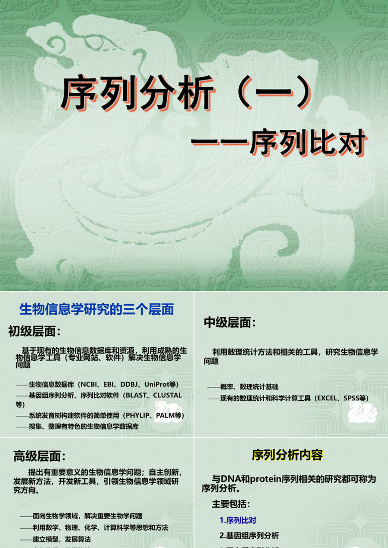 序列分析(一)一一序列比对