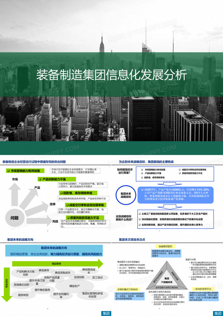 装备制造集团信息化发展分析