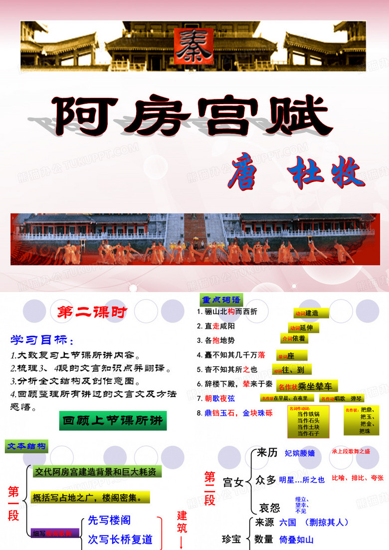 《阿房宫赋》