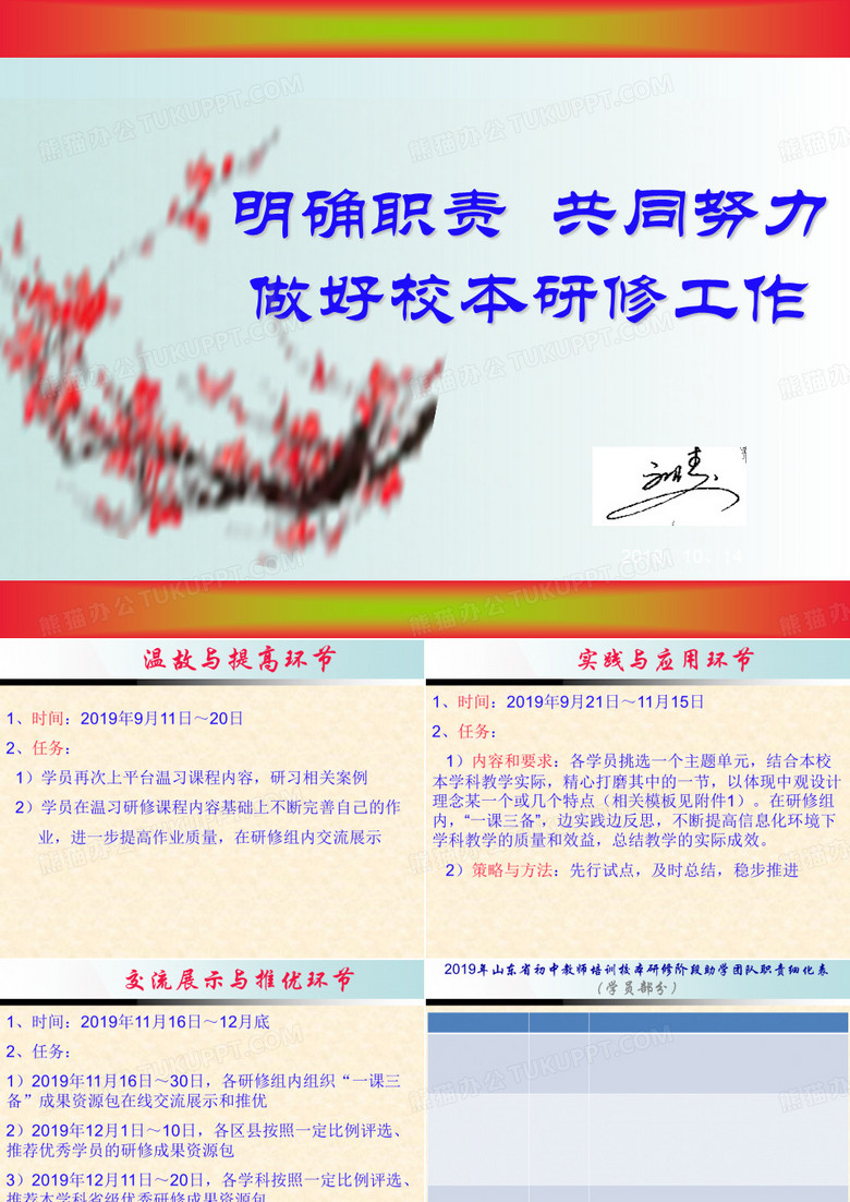 校本研修培训