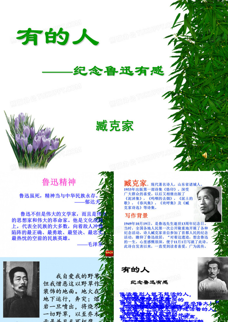 有的人教案