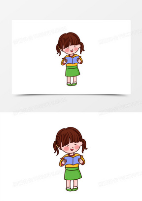 小学生卡通人物图片素材