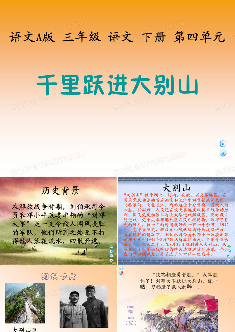 千里跃进大别山