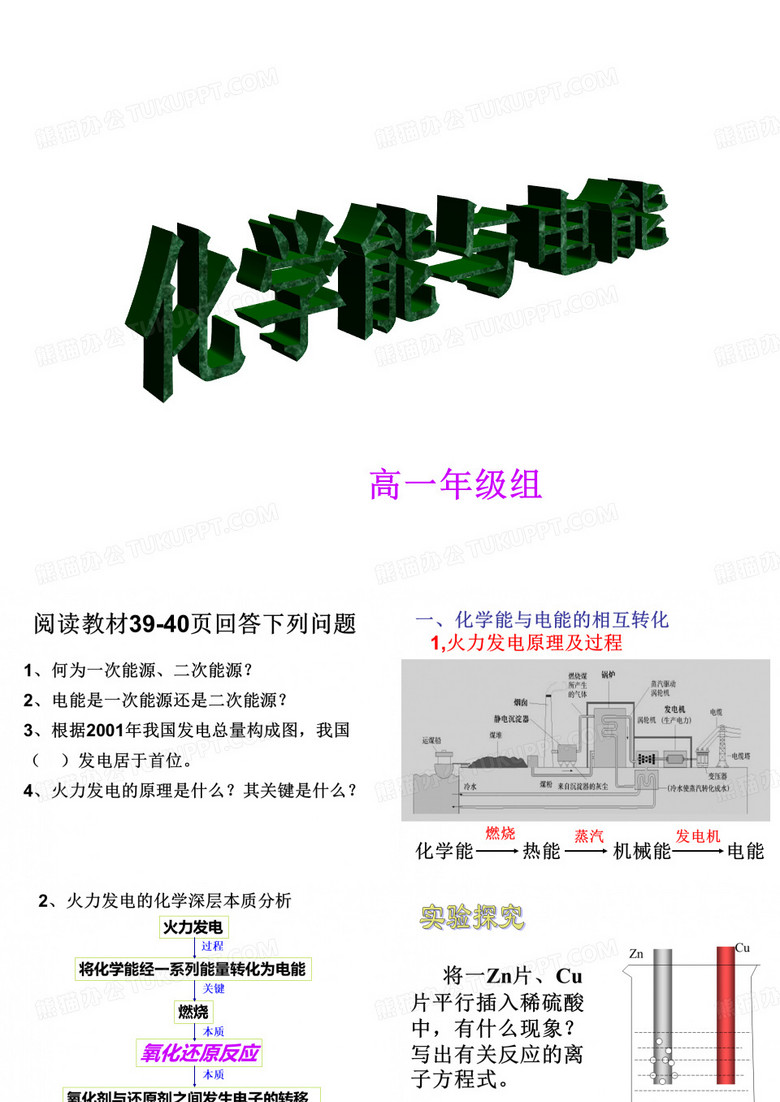 化学能与电能课件