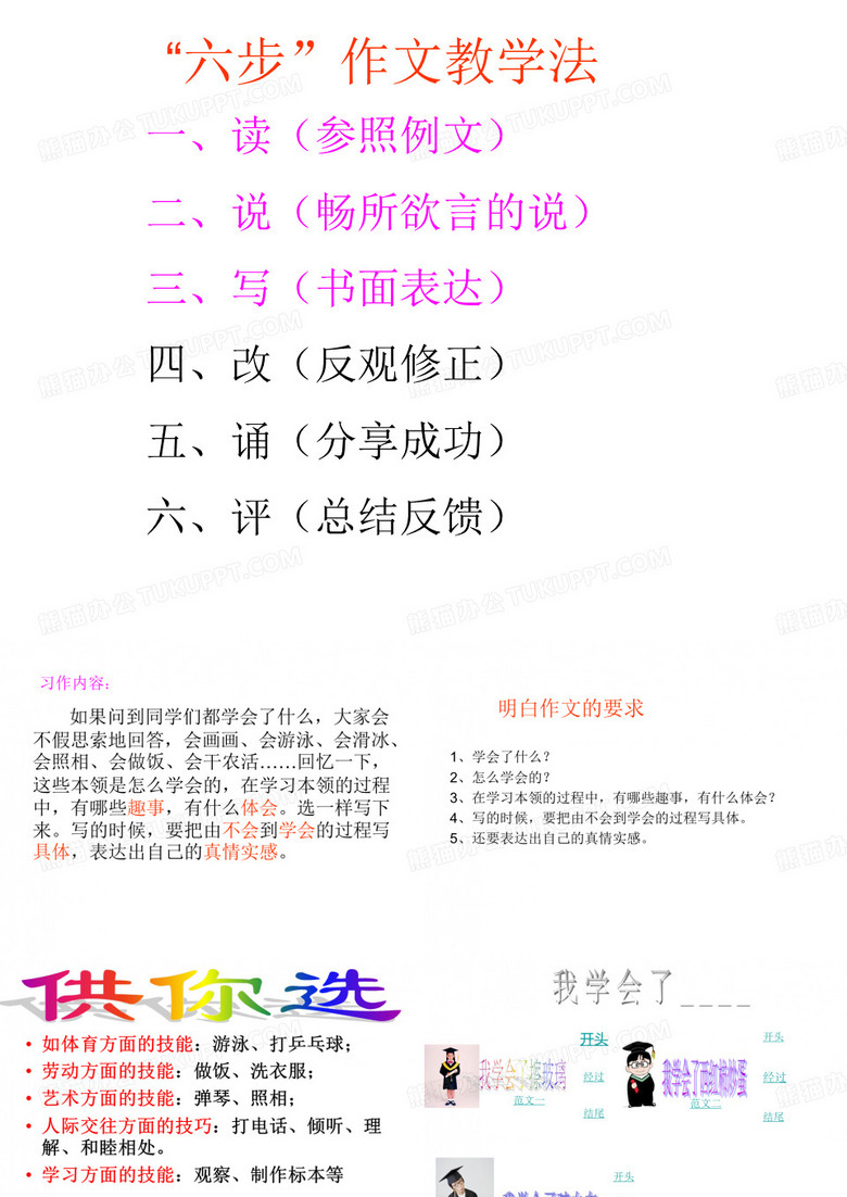 我学会了什么
