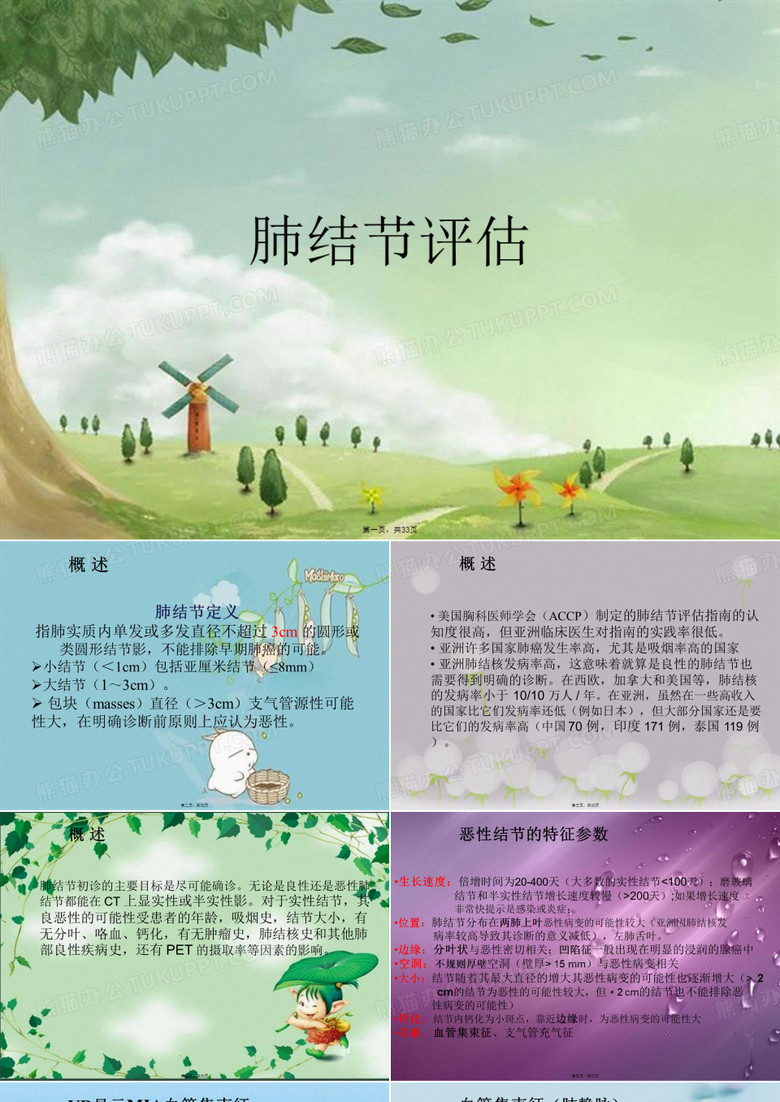 肺结节评估