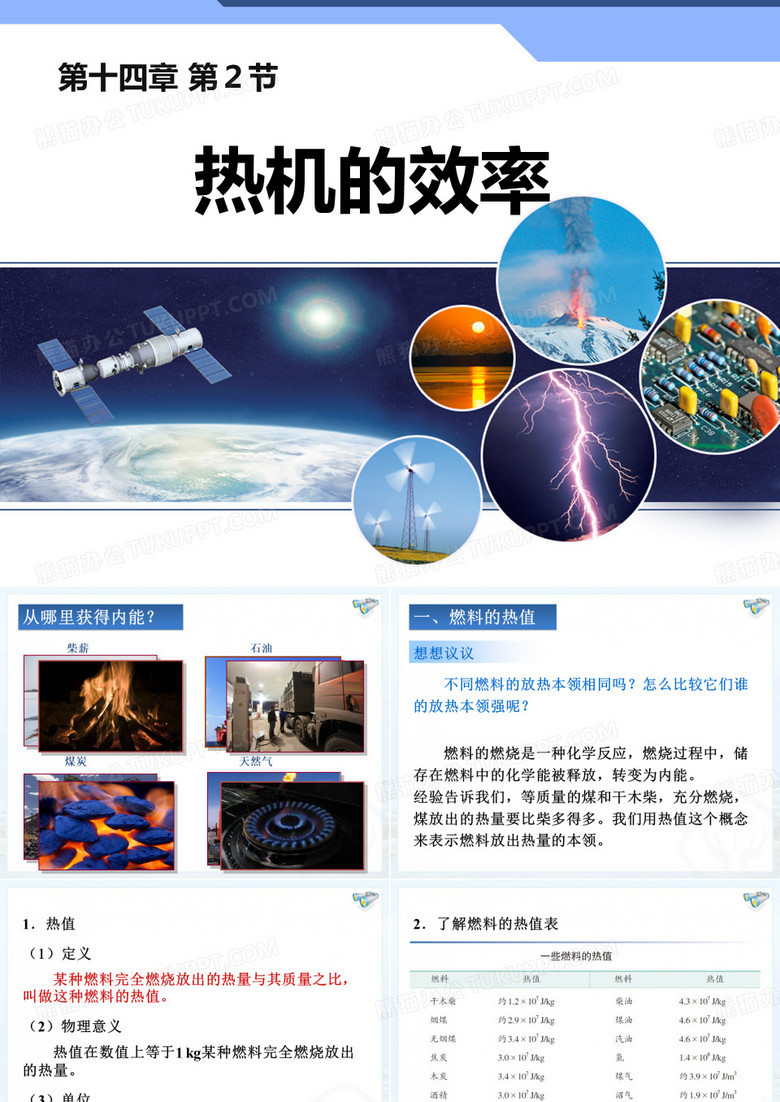 热机的效率
