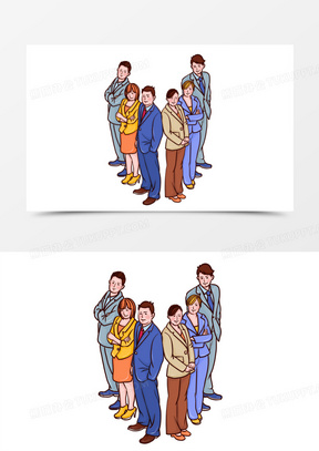 西装人图片素材