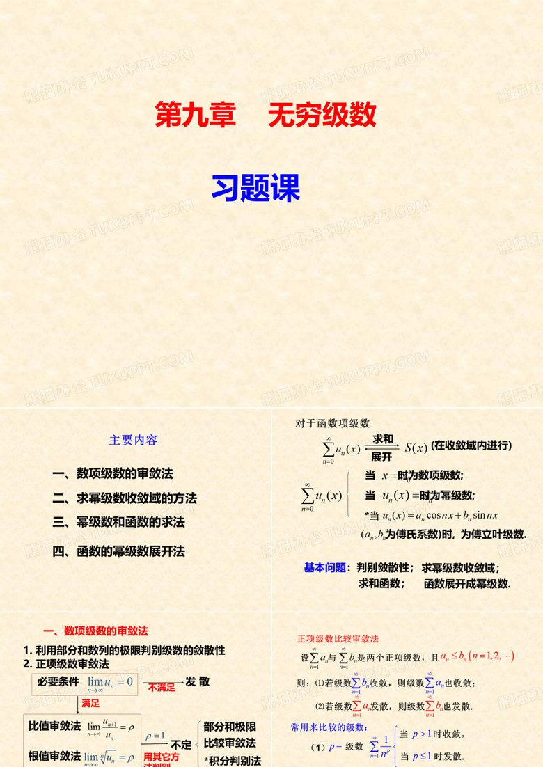 无穷级数复习