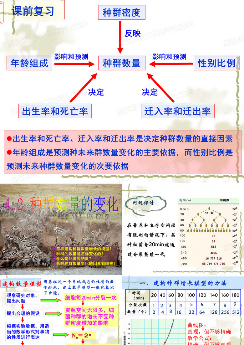 种群数量的变化