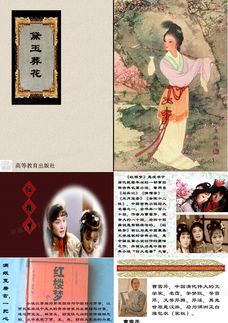 《黛玉葬花》ppt课件