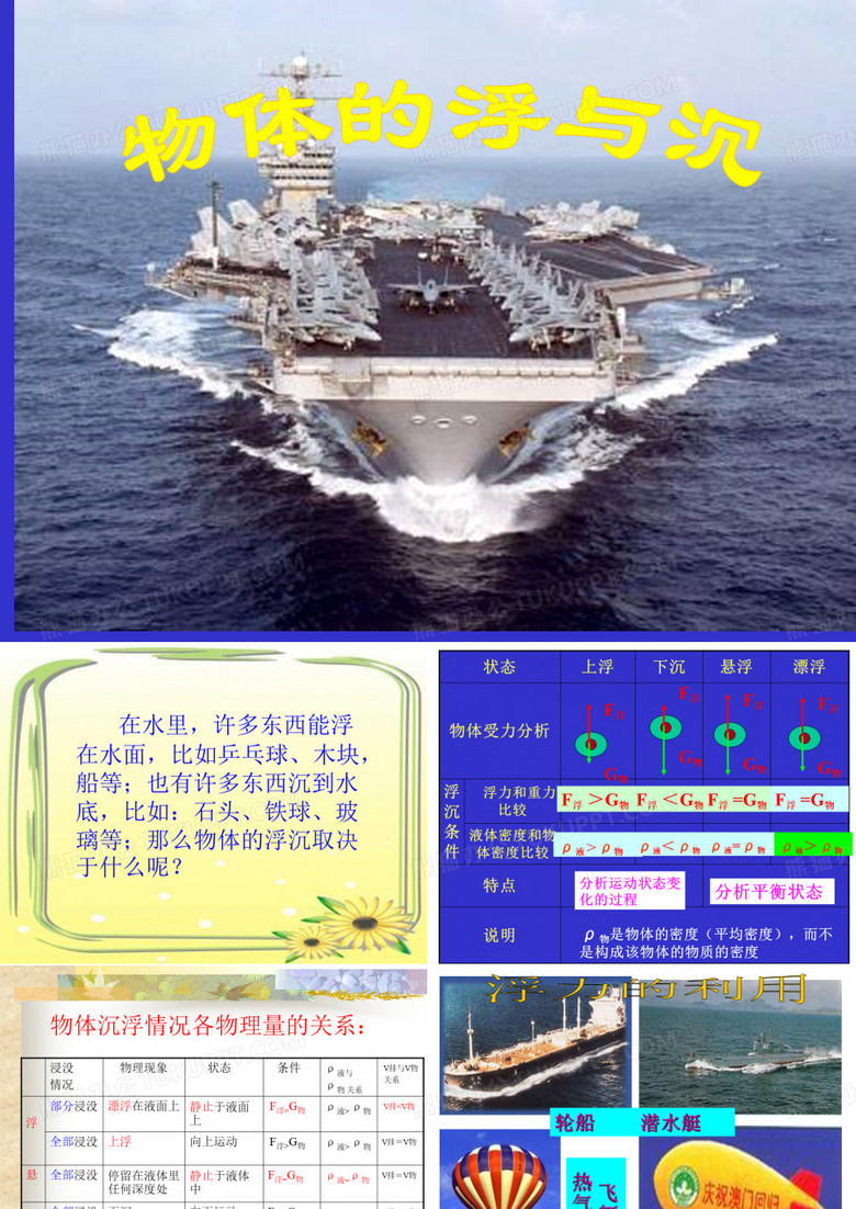 物体的浮与沉(18)