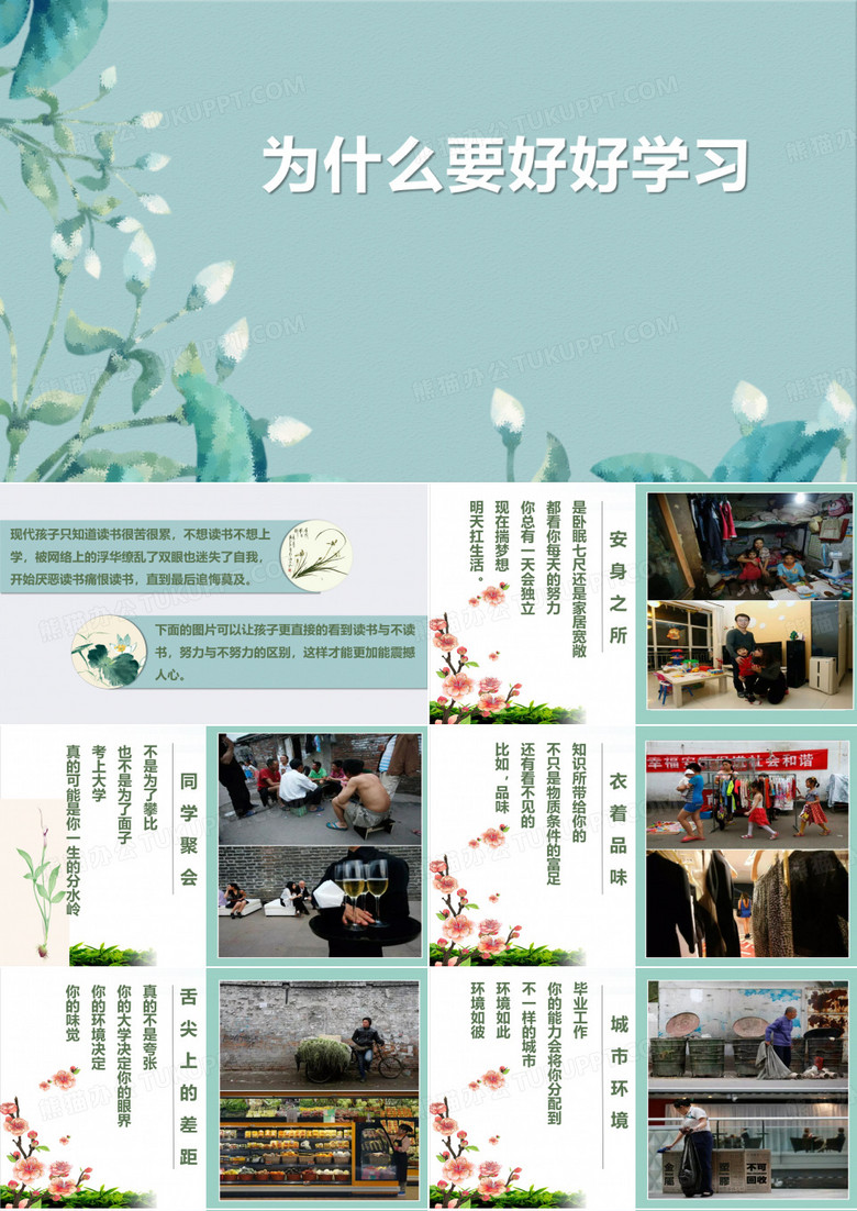 为什么好好学习PPT完整版
