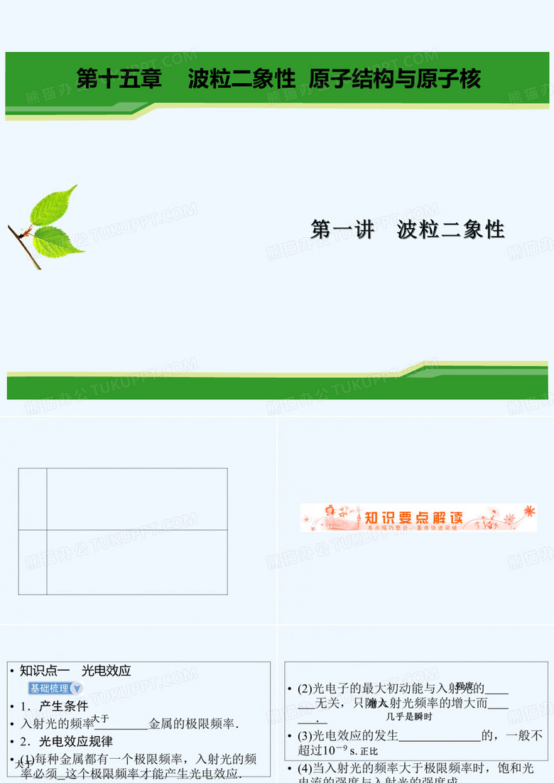 波粒二象性 PPT