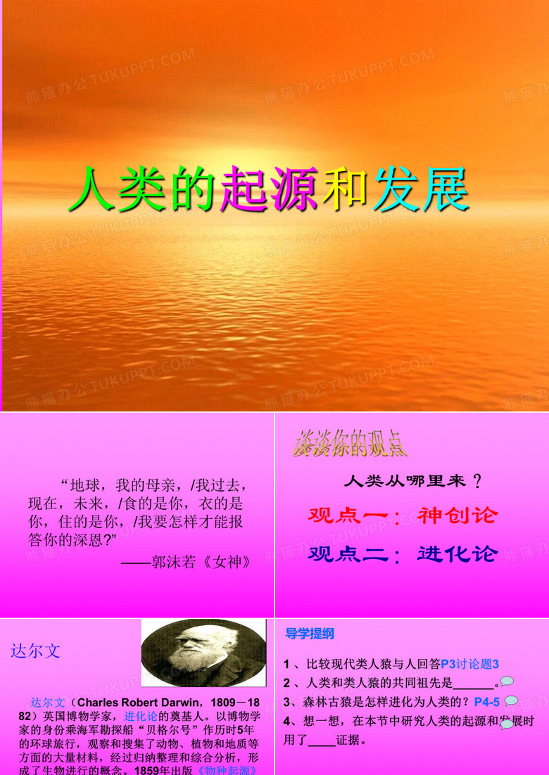 人类的起源和发展