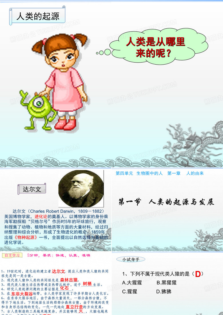 人类的起源和发展