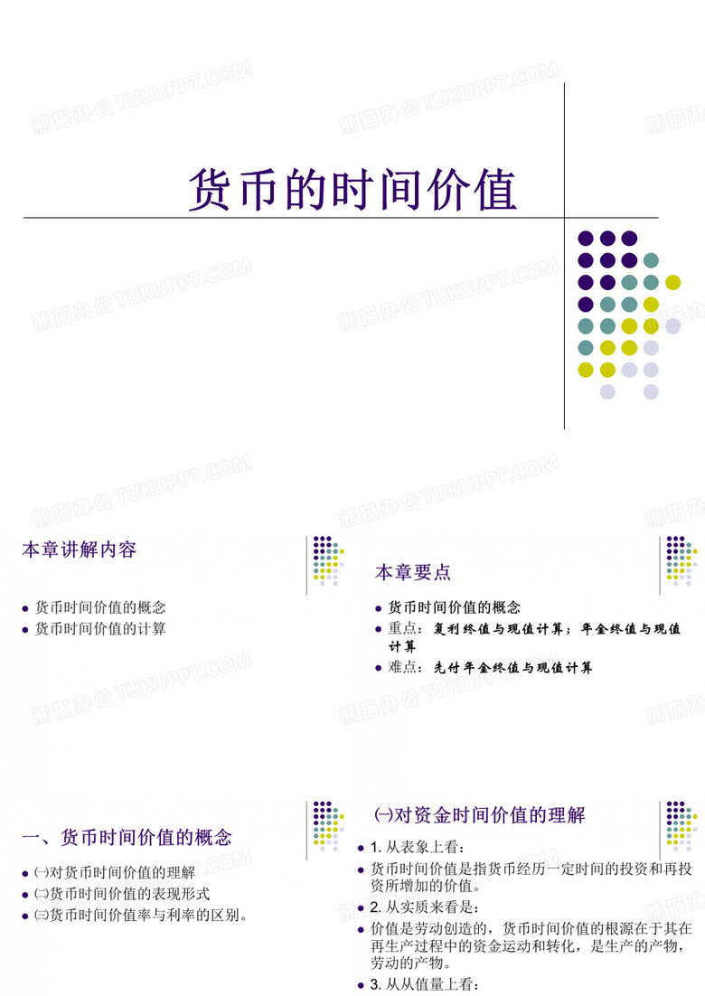 货币时间价值