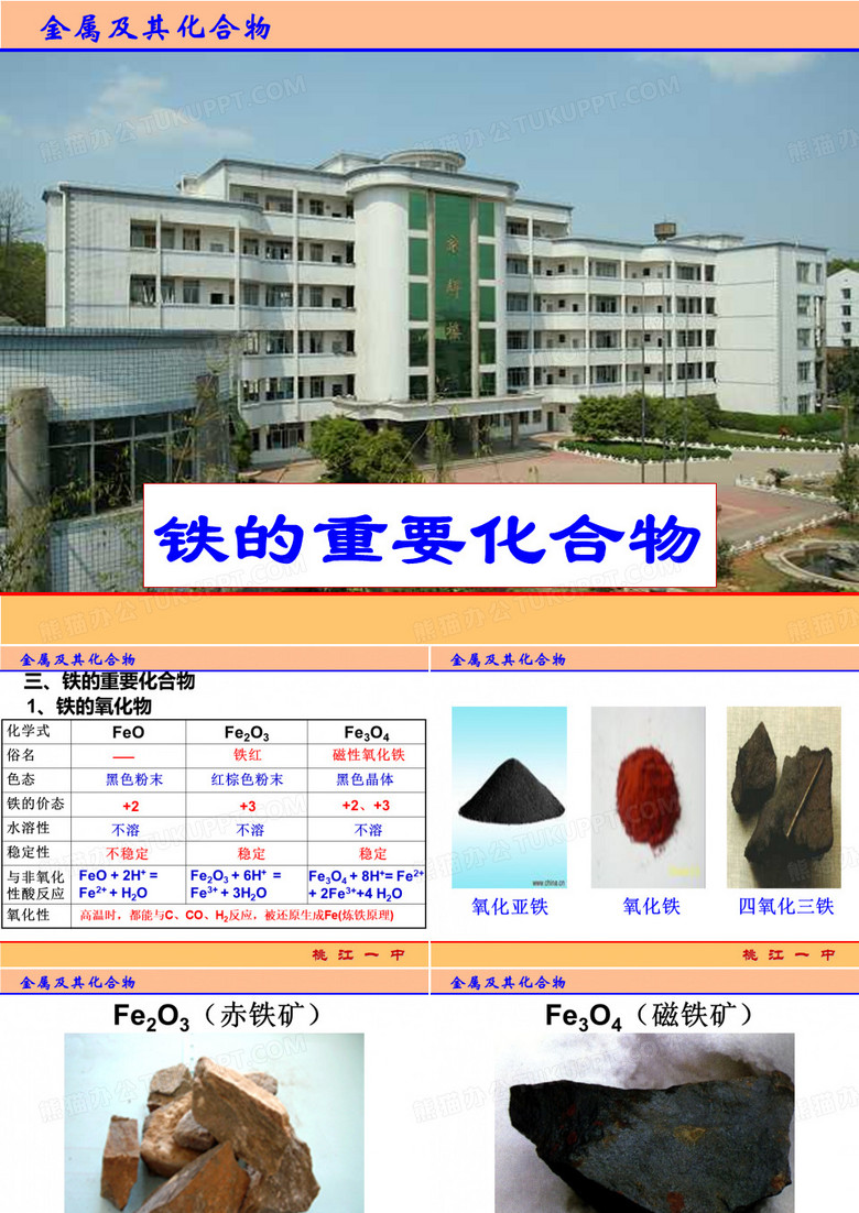 铁的重要化合物