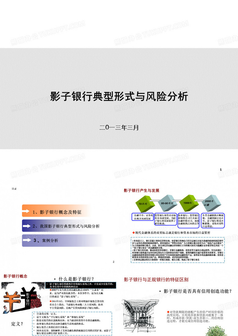 影子银行典型形式与风险分析