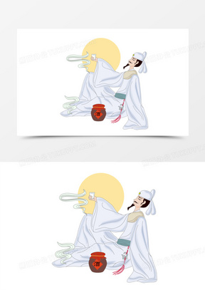 古代喝酒图片素材