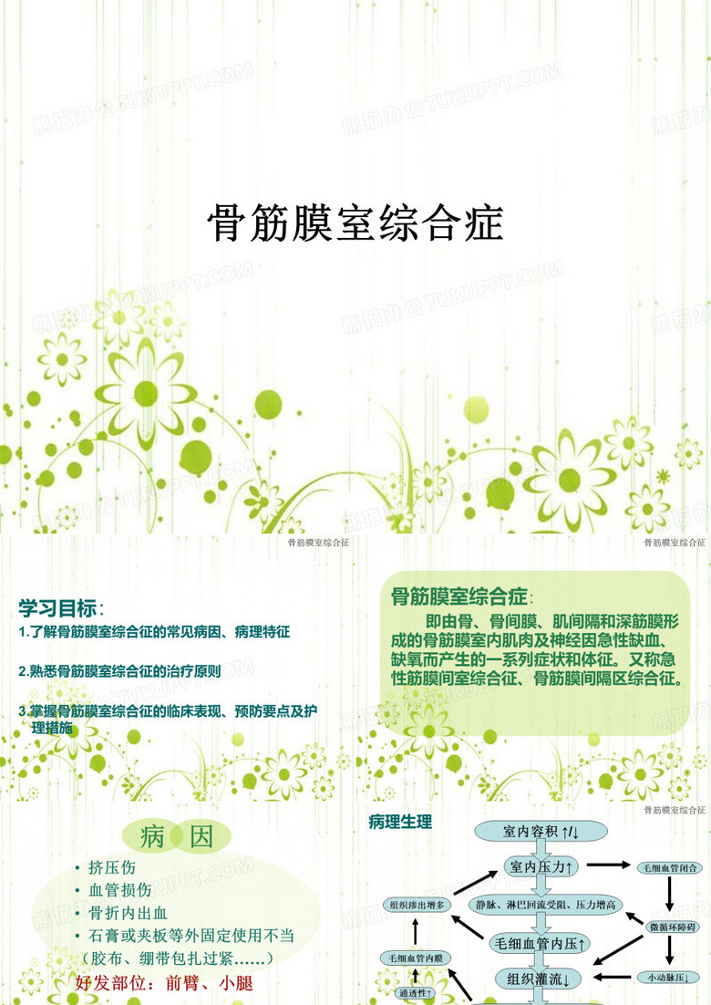 骨筋膜室综合症ppt课件