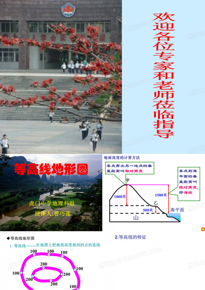 等高线地形图