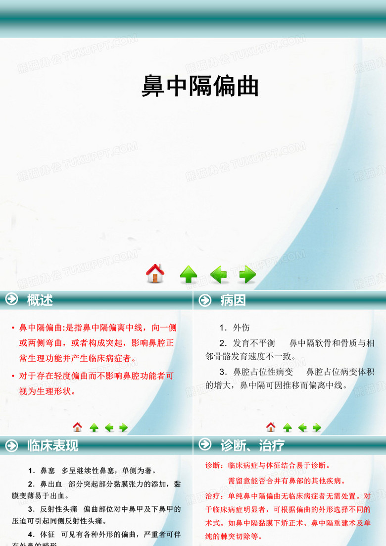 《鼻中隔偏曲》PPT课件