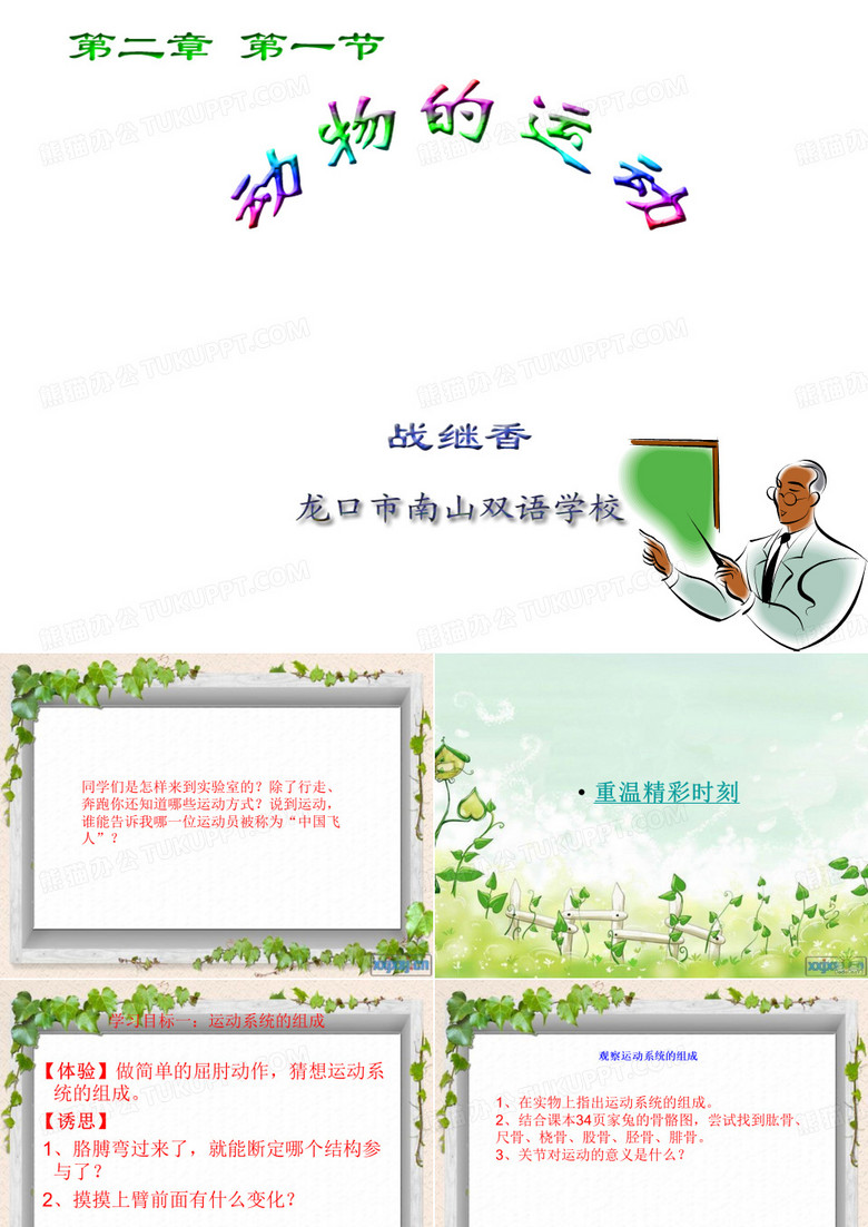 骨骼肌的结构包括和两部分