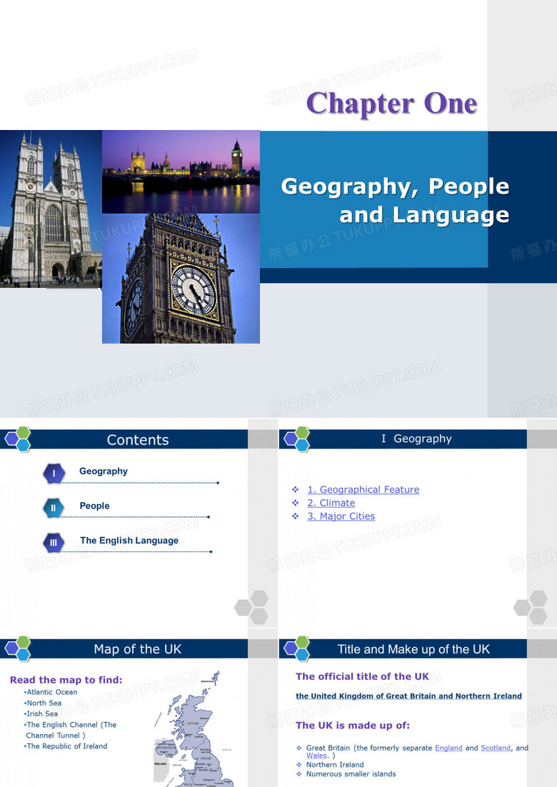 英语国家概况PPT