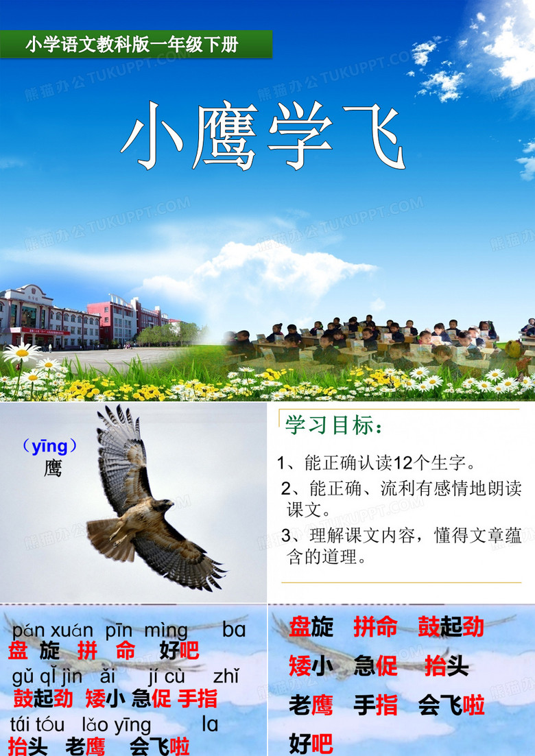 小鹰学飞ppt