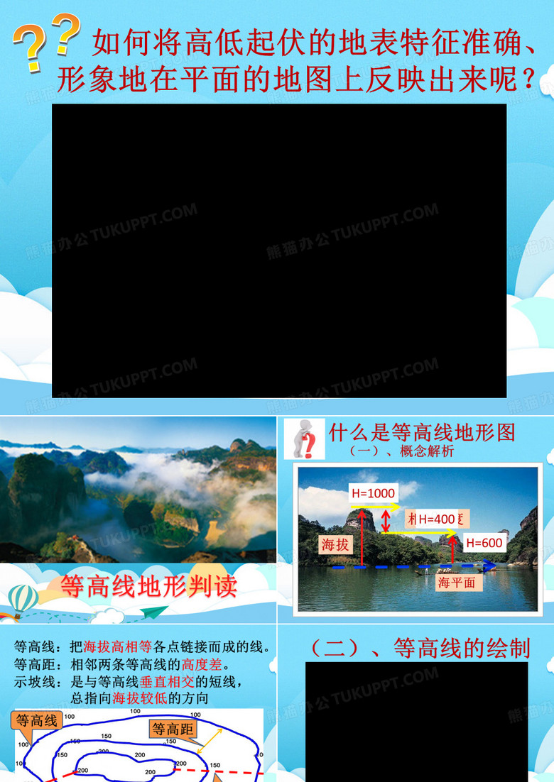 等高线地形图