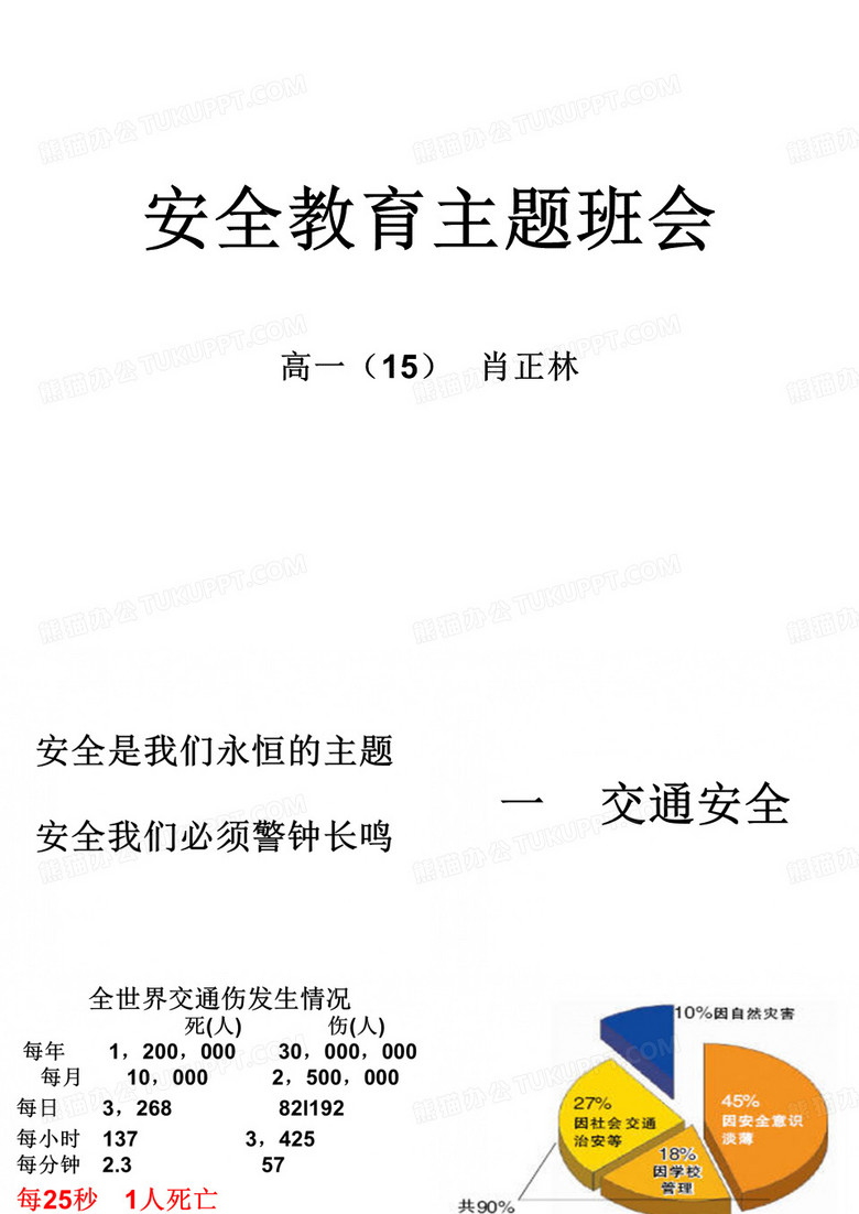 生命安全教育课件