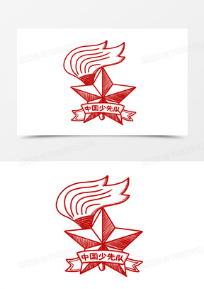 五角星线条图片素材