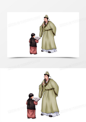 夫子图片素材