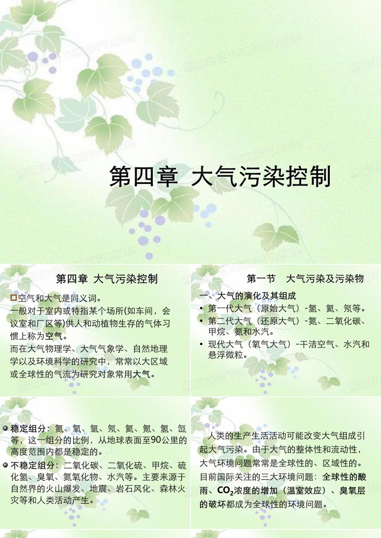 大气污染控制课件
