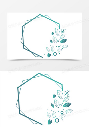 文艺边框图片素材