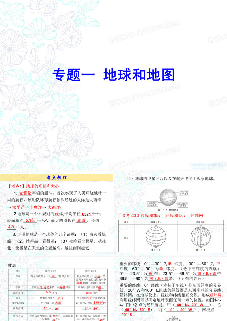 七年级地理上册知识点